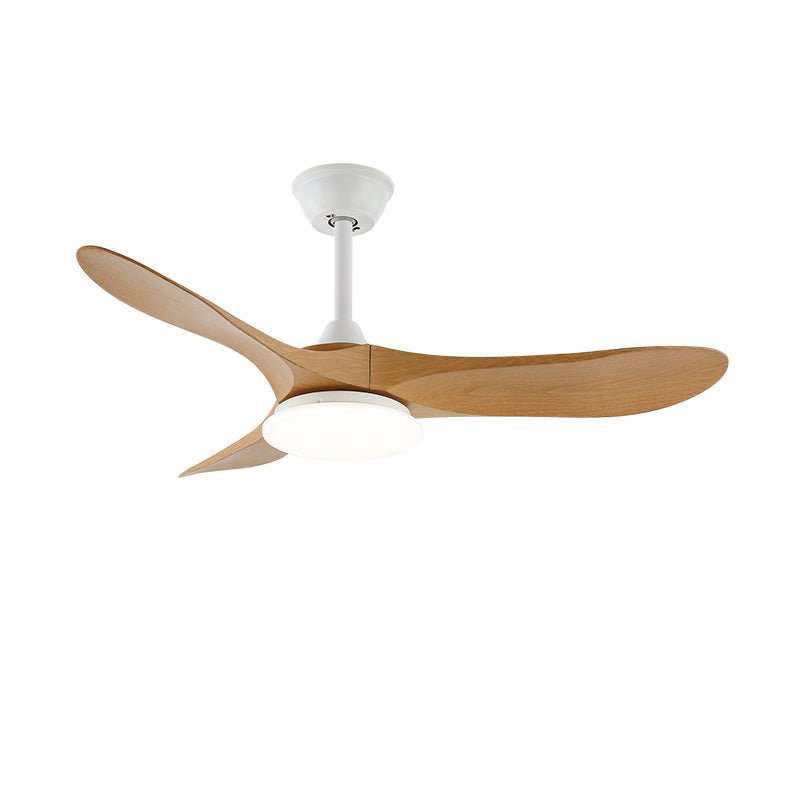 42/52-Inch Wood Blade LED Ceiling Fan Light