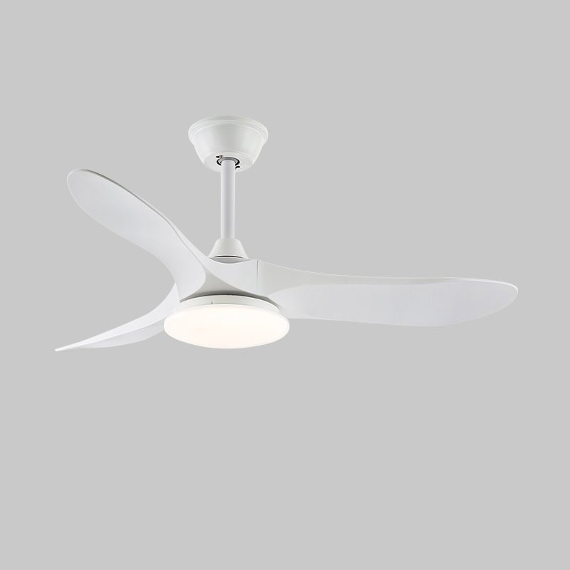 42/52-Inch Wood Blade LED Ceiling Fan Light