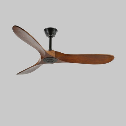 42/52-Inch Wood Blade LED Ceiling Fan Light