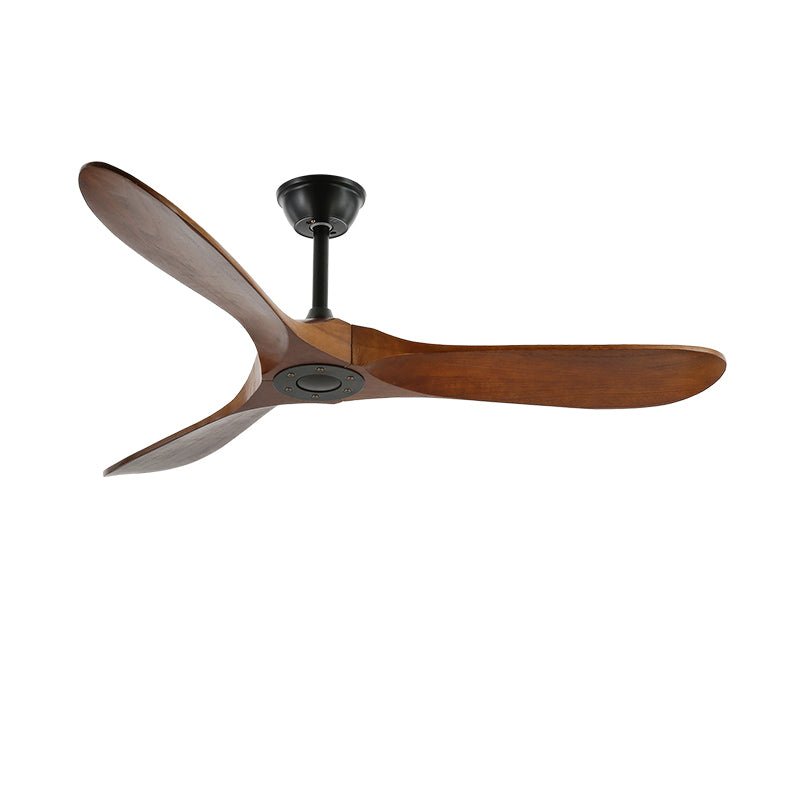 42/52-Inch Wood Blade LED Ceiling Fan Light