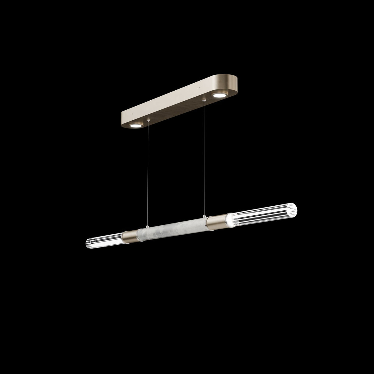 62-Inch Linear Tubular LED Pendant Light