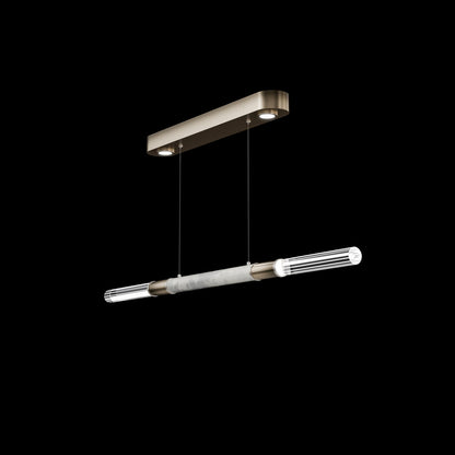 62-Inch Linear Tubular LED Pendant Light