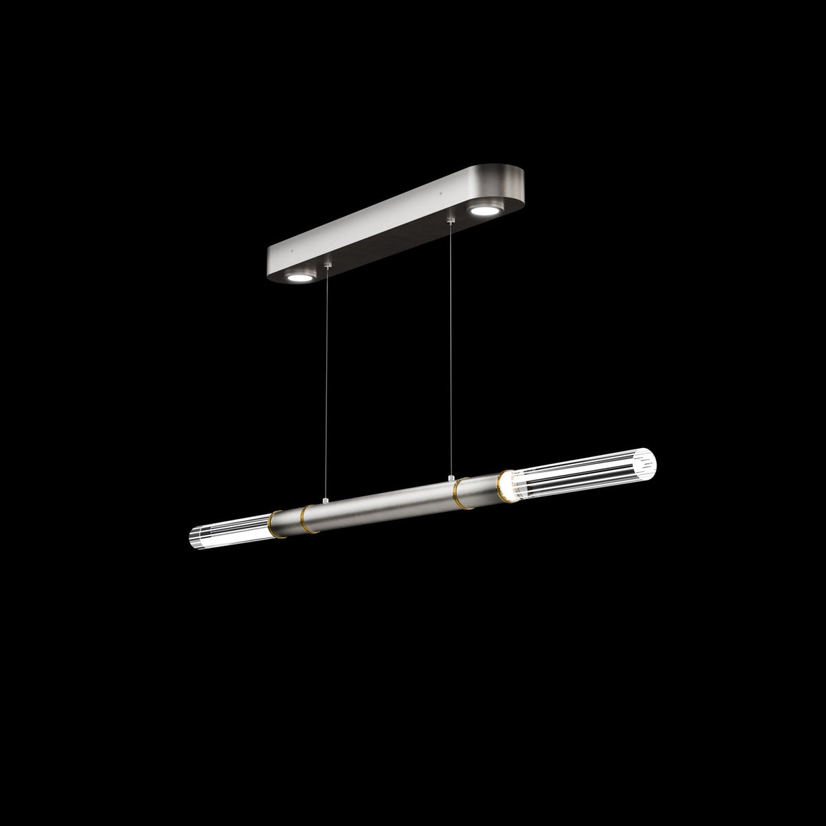 62-Inch Linear Tubular LED Pendant Light