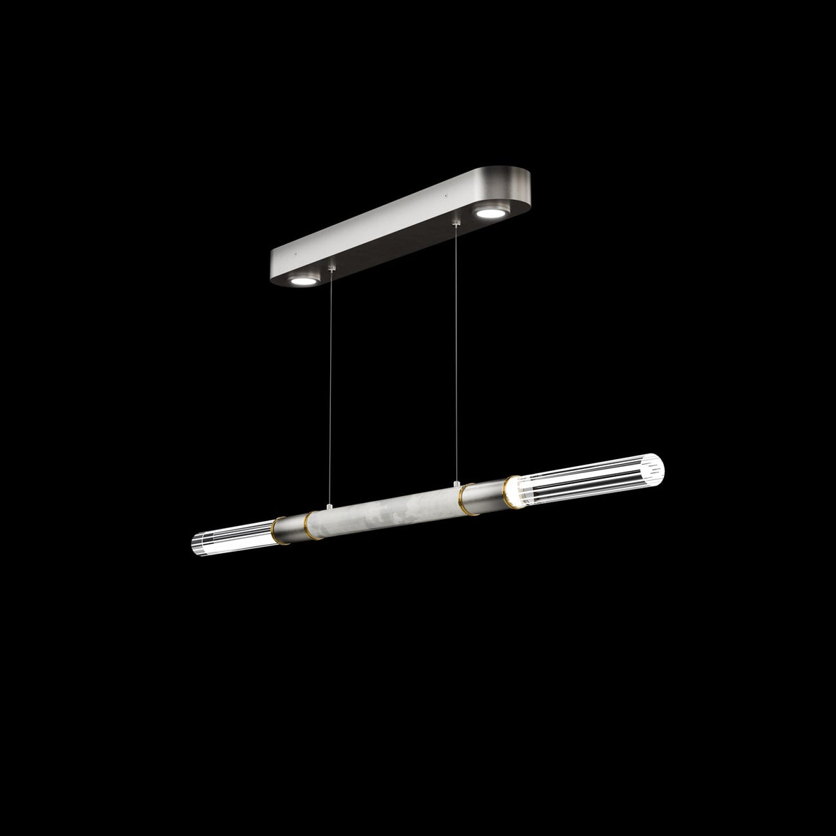 62-Inch Linear Tubular LED Pendant Light