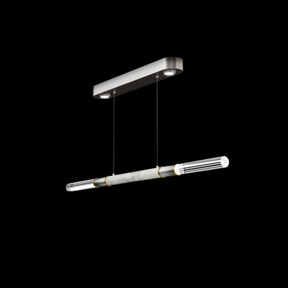 62-Inch Linear Tubular LED Pendant Light