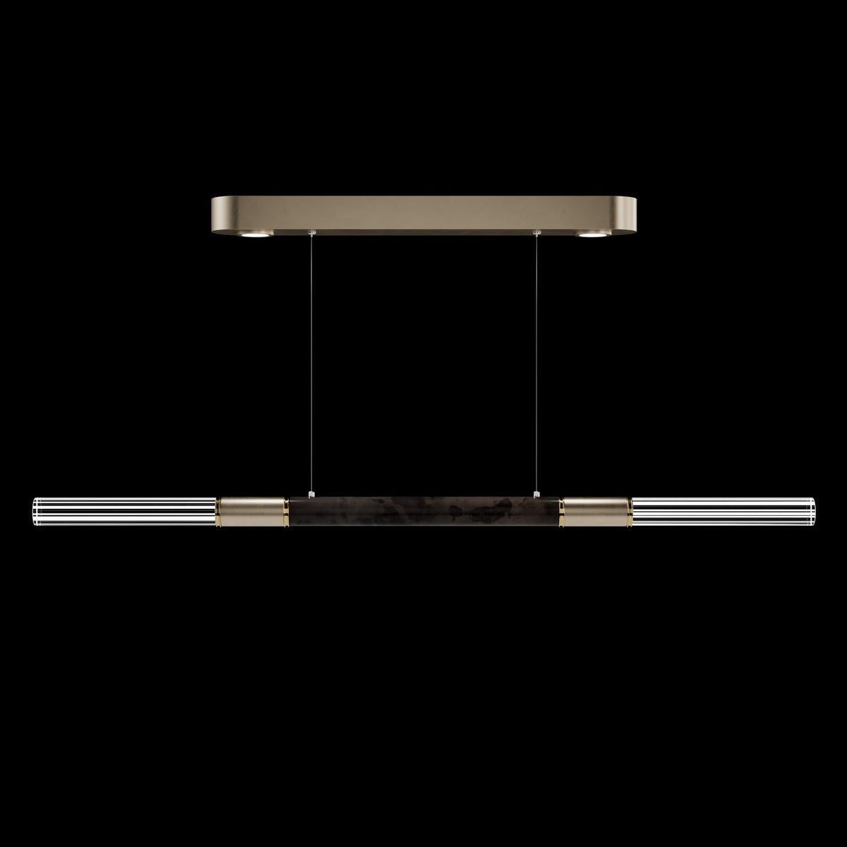 62-Inch Linear Tubular LED Pendant Light