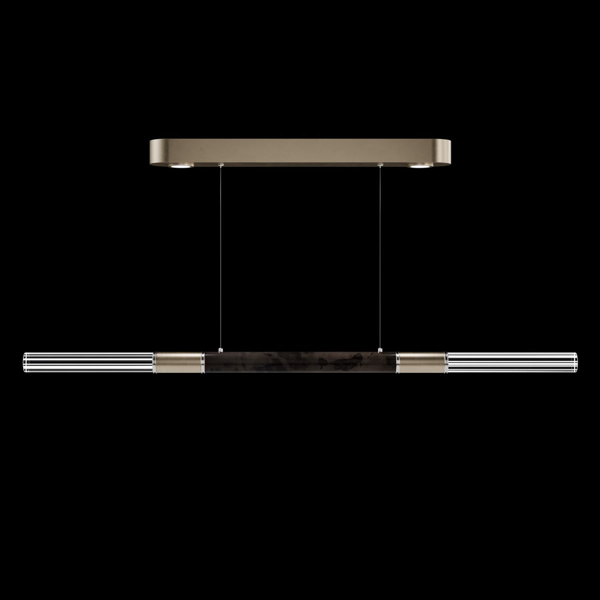 62-Inch Linear Tubular LED Pendant Light