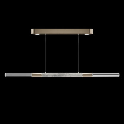 62-Inch Linear Tubular LED Pendant Light