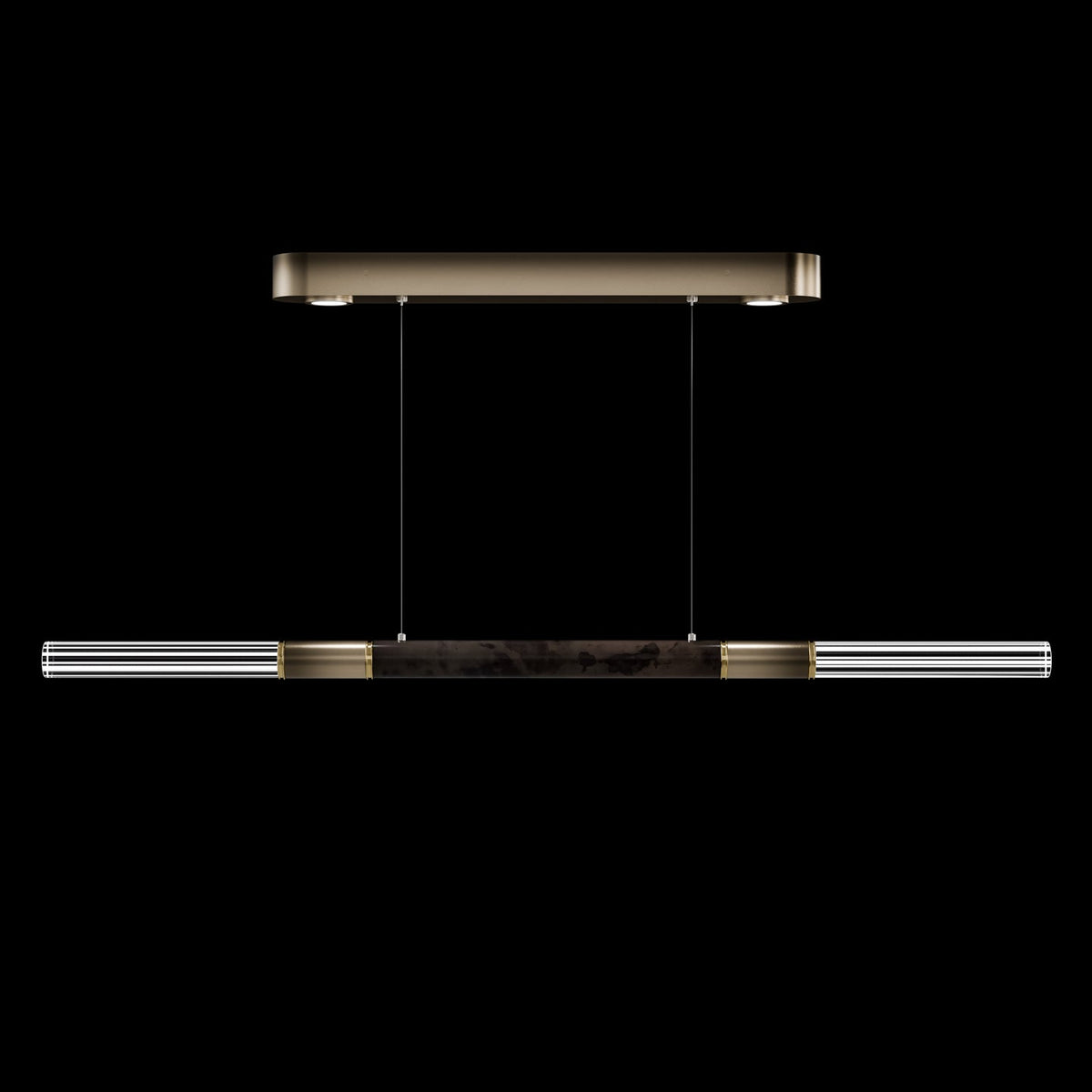 62-Inch Linear Tubular LED Pendant Light