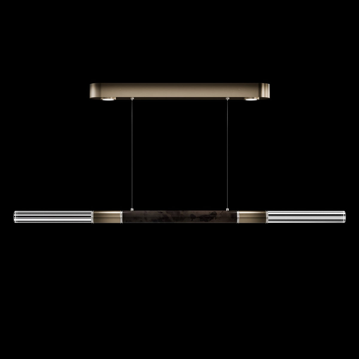 62-Inch Linear Tubular LED Pendant Light