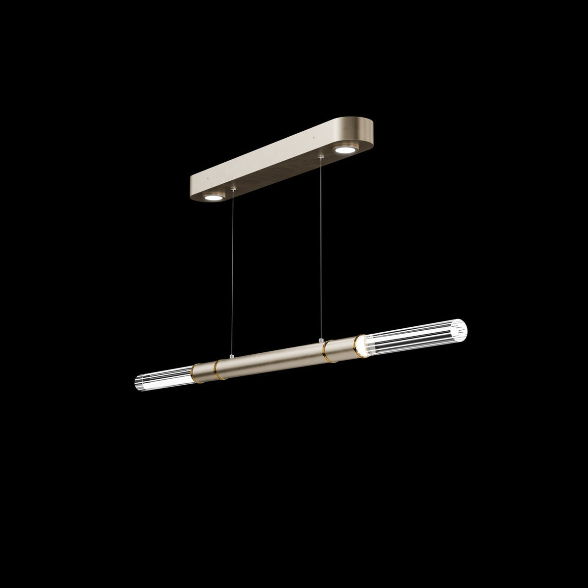 62-Inch Linear Tubular LED Pendant Light