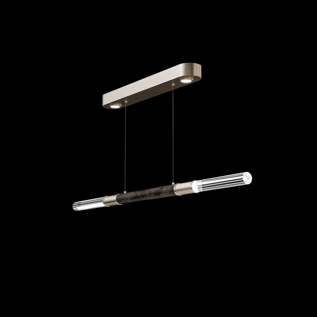 62-Inch Linear Tubular LED Pendant Light