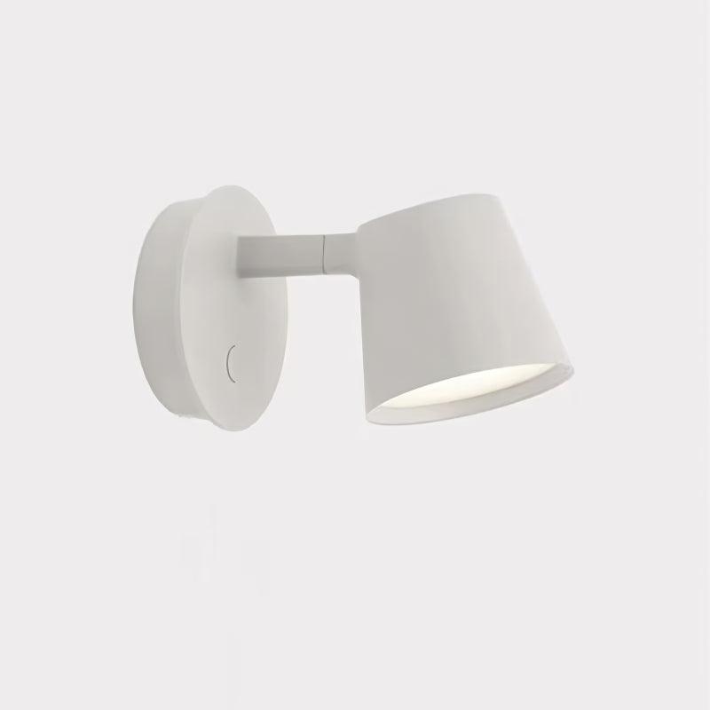Adjustable Arm Integrated LED Wall Light / Set of 2 / Red / Cool Light