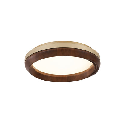 Ripple Wood LED Ceiling Light