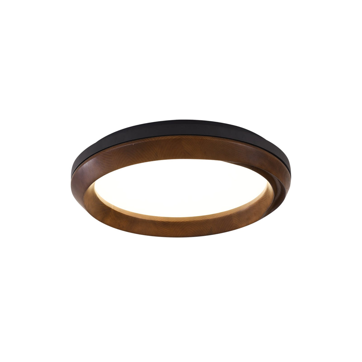 Ripple Wood LED Ceiling Light