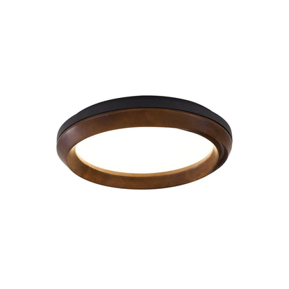 Ripple Wood LED Ceiling Light