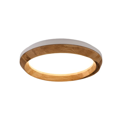 Ripple Wood LED Ceiling Light