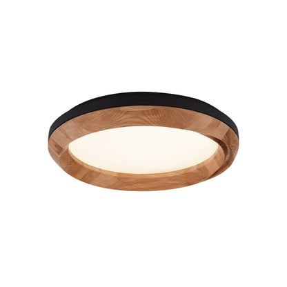 Ripple Wood LED Ceiling Light