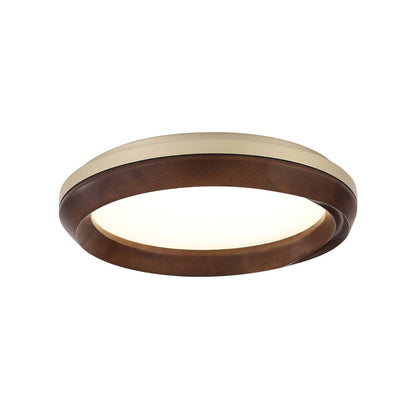Ripple Wood LED Ceiling Light