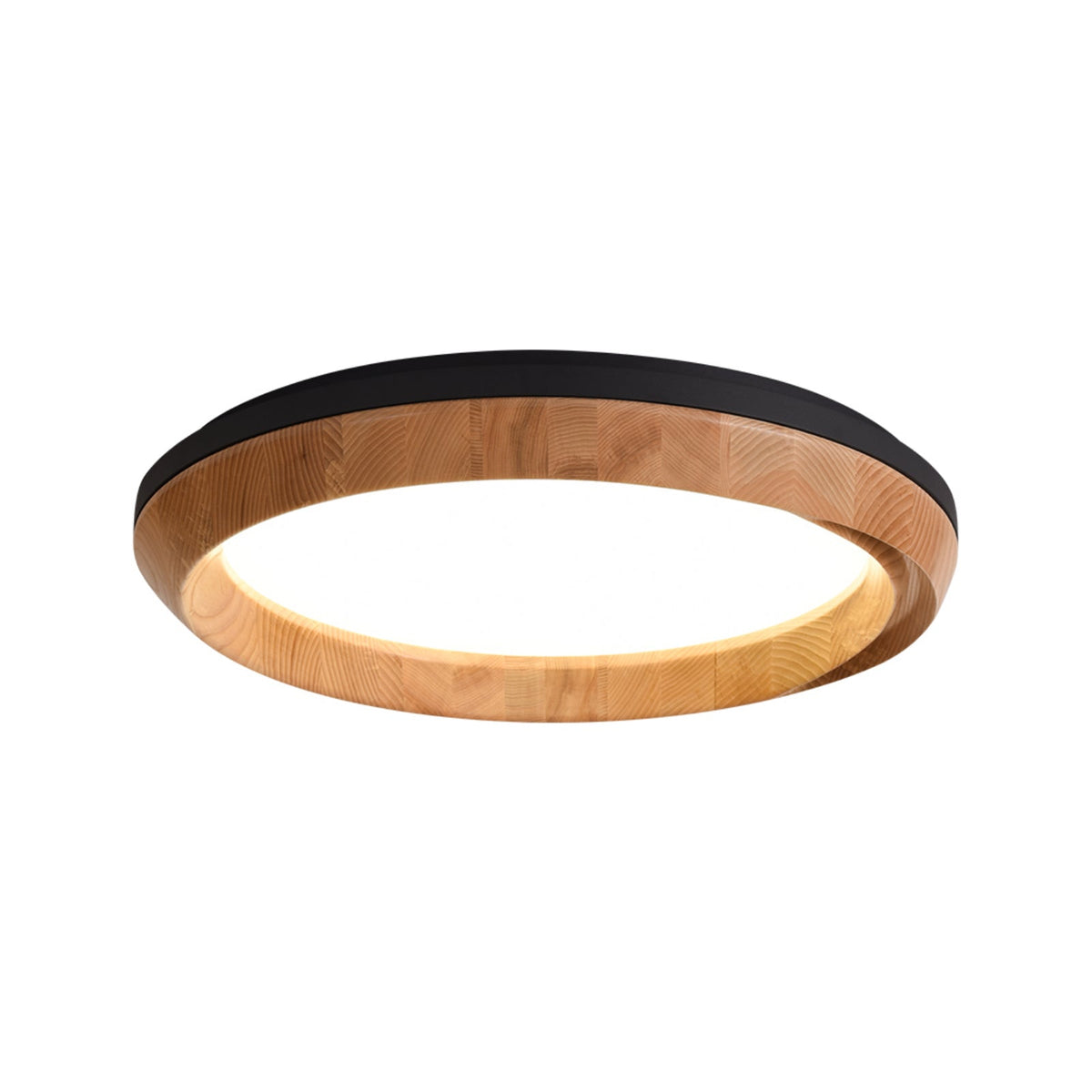 Ripple Wood LED Ceiling Light