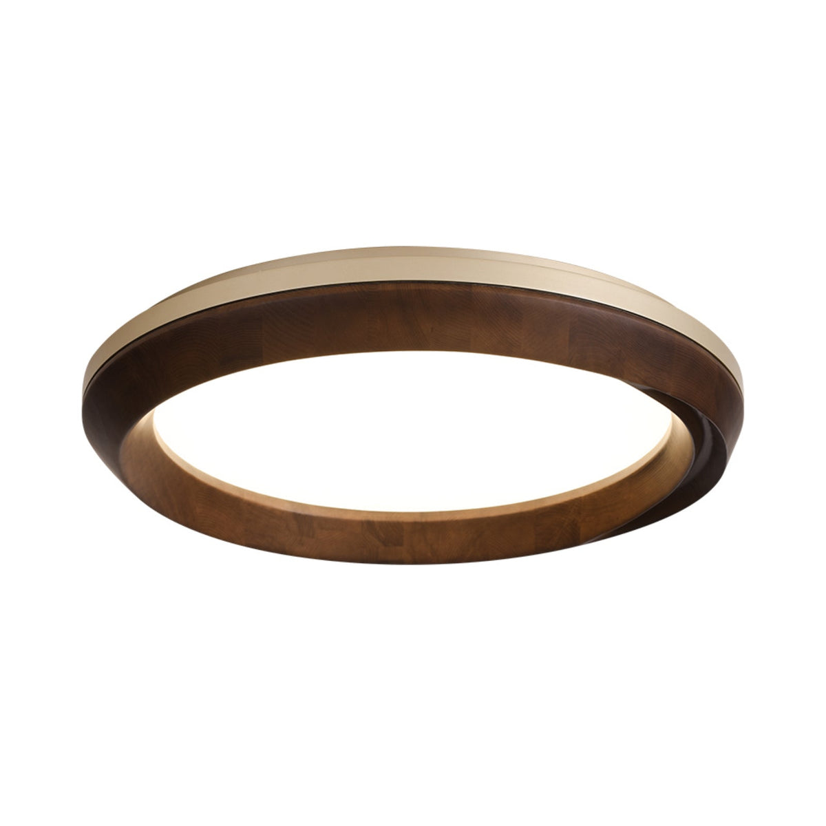 Ripple Wood LED Ceiling Light