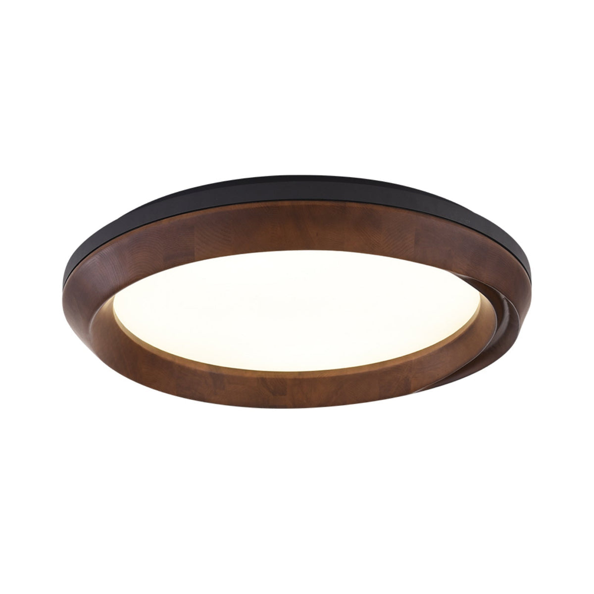 Ripple Wood LED Ceiling Light