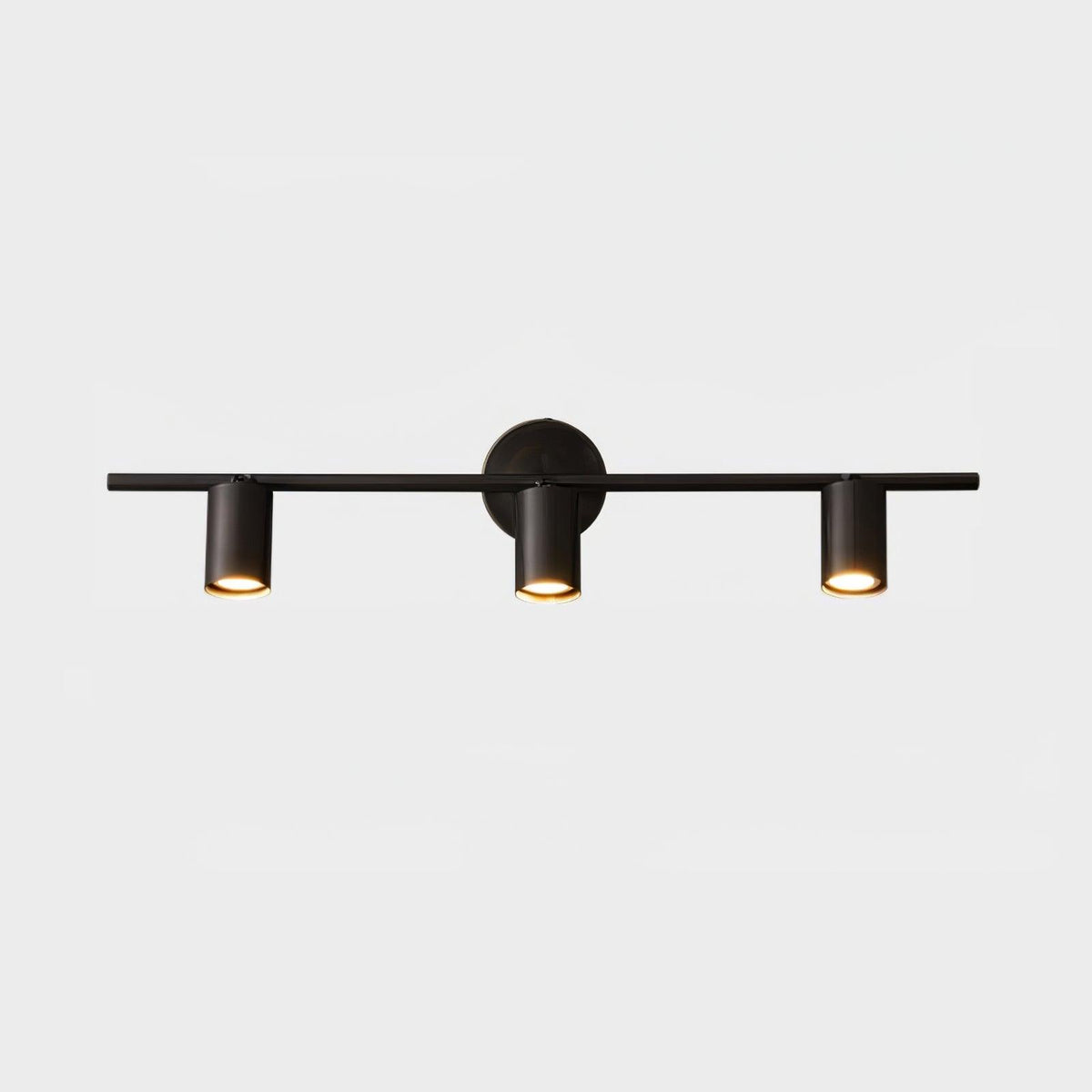 Rotatable 2-4 Light Brass Spotlight Wall Light