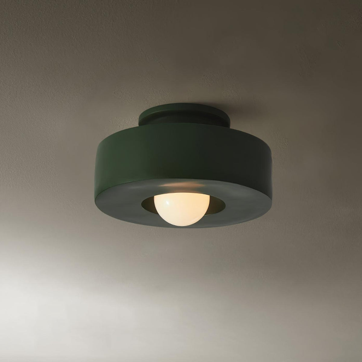 Stacked Resin Cylinder Ceiling Light